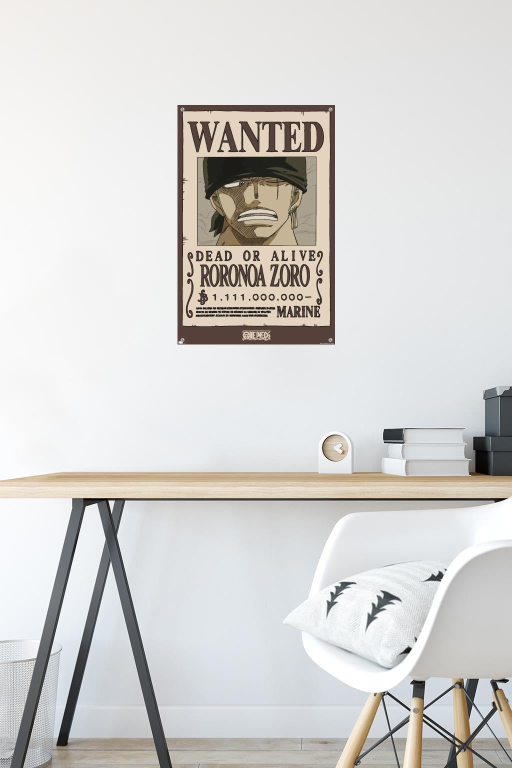 Amazon.com: Trends International One Piece - Roronoa Zoro Wanted